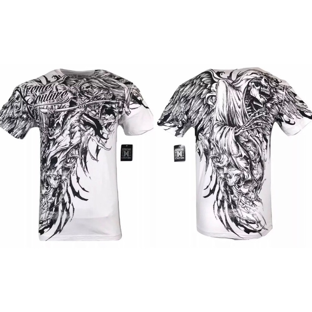 XTREME COUTURE by AFFLICTION Men T-Shirt SORROW - Picture 3 of 8